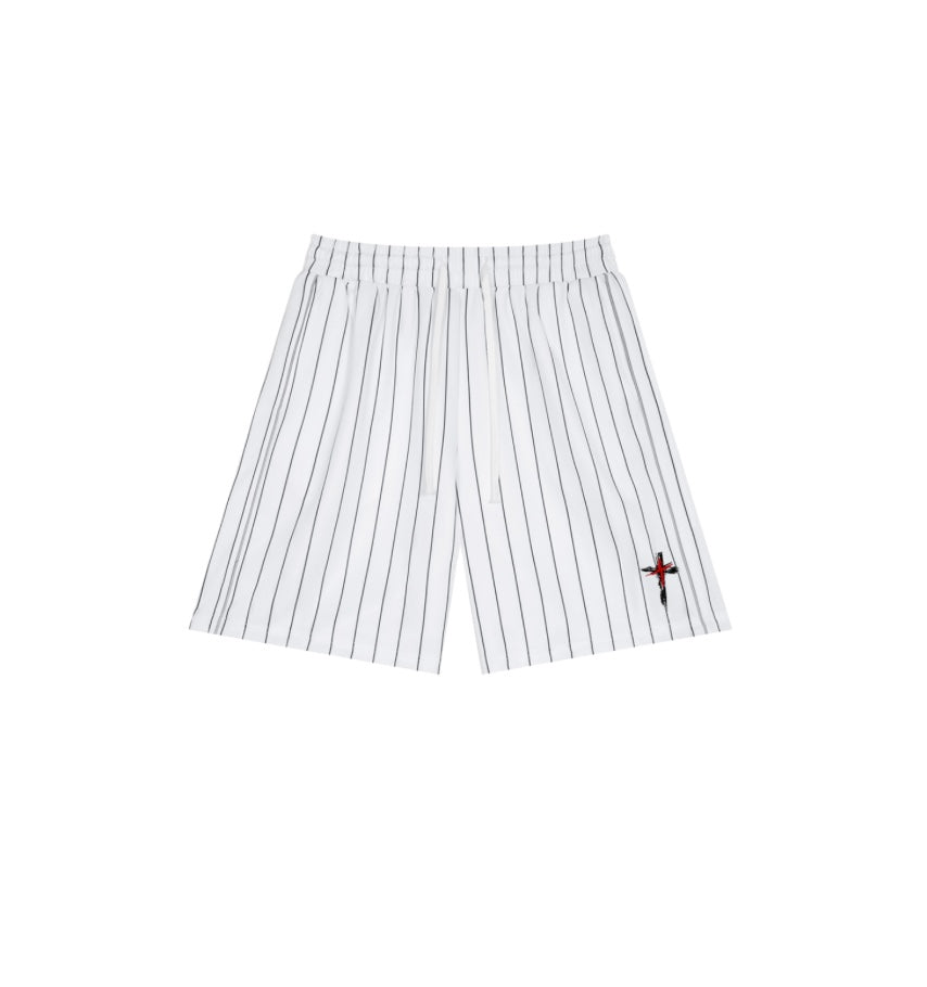 Striped Loose Fit Shorts